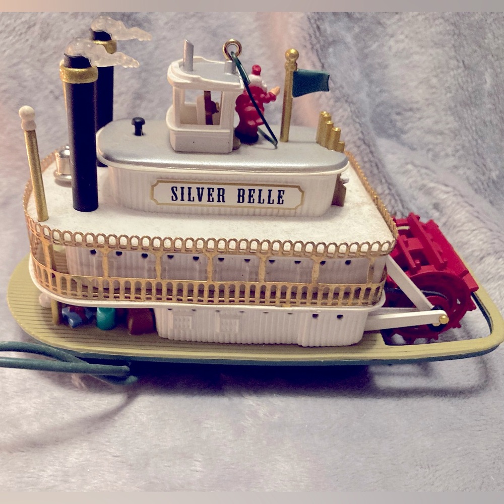1997 Hallmark Keepsake ornament 
Santa’s Showboat